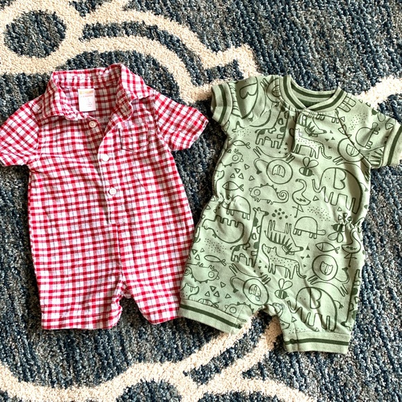 Like new Gymboree Cat & Jack Romper 3 months - Picture 1 of 3